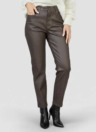 Pantaloni ACCONS effetto spalmato