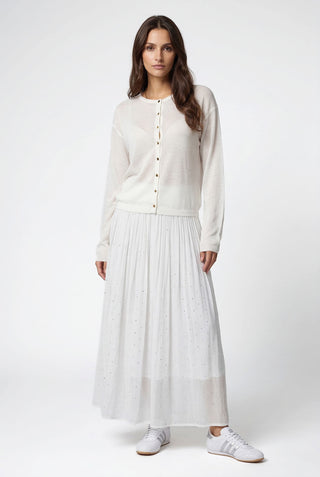 Cardigan ANNAS m/l fluido e leggero con bottoncini