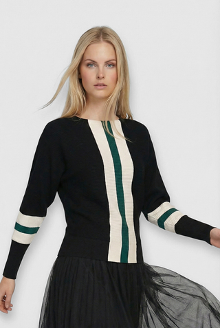 Maglia MACON con bande verticali m/l