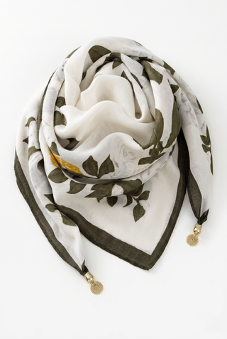 Foulard donna TRISTAN in viscosa con chiusura a calamita