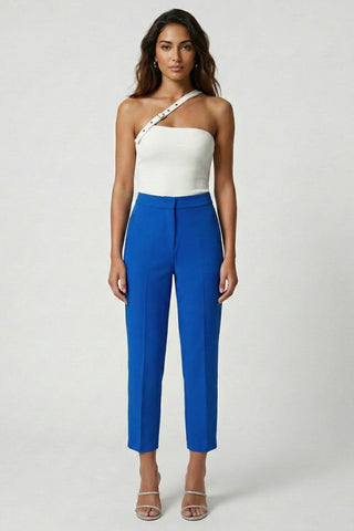 Pantaloni sartoriali GRETCHEN con elastico in vita