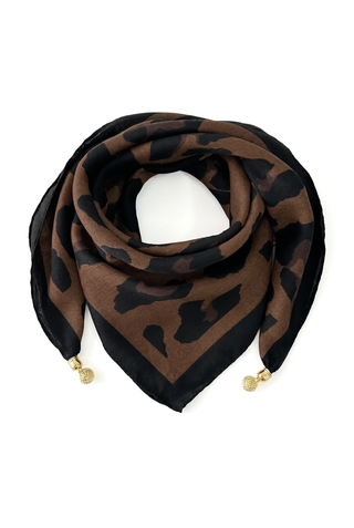 Foulard donna TRISTAN in viscosa con chiusura a calamita