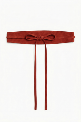 Cintura a fascia donna GESSY in camoscio stile obi