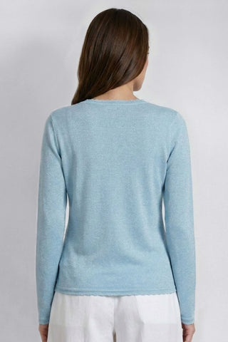 Cardigan WILHEM m/l in viscosa e lurex