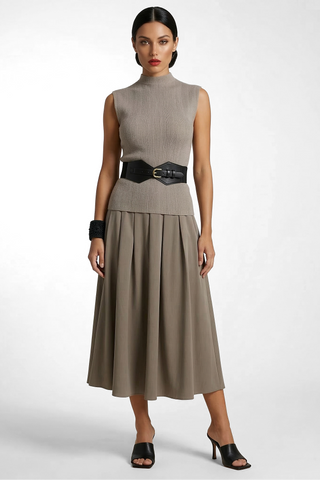 Maglia MADDALENA collo mock-neck