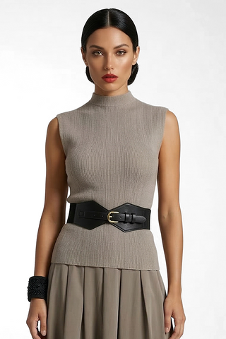 Maglia MADDALENA collo mock-neck