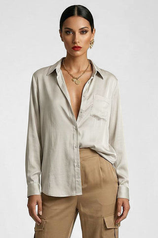 Camicia ISOTTA m/l con taschino