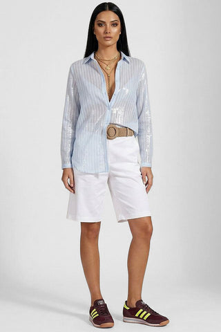 Camicia FABIAN a righe in tessuto Lyocell