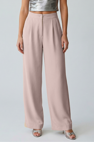 Pantaloni palazzo PALACE  a vita alta