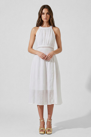 GAE midi halterneck dress