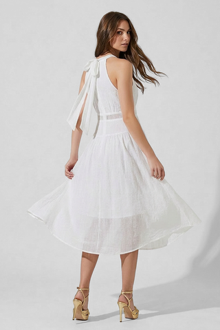GAE midi halterneck dress