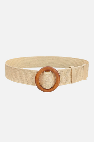 MARISOL cintura elasticizzata effetto raphia