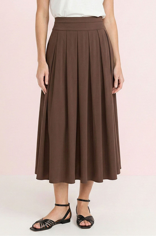 Gonna lunga a piegoni ABIGAIL