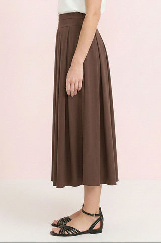 Gonna lunga a piegoni ABIGAIL