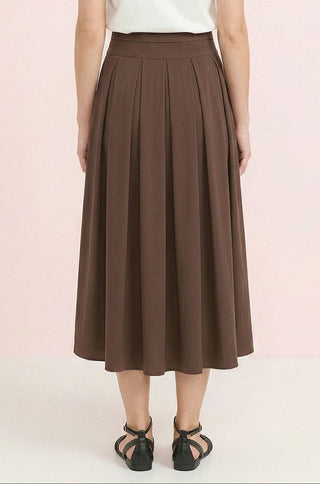 Gonna lunga a piegoni ABIGAIL