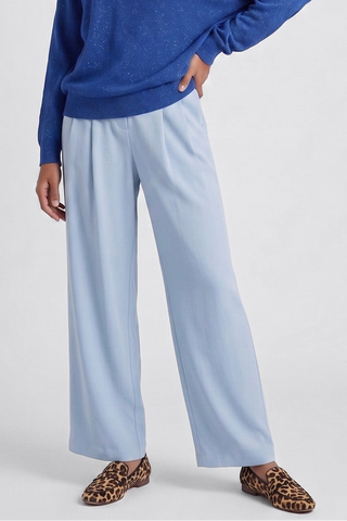 Pantaloni donna POLINE a vita alta con pinces