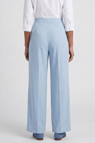 Pantaloni donna POLINE a vita alta con pinces