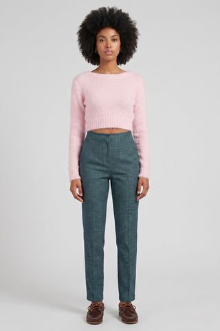 Pantaloni a sigaretta ELLA (misto cotone PESANTE, CONTROLLARE COLLEZIONI, ABBEY)