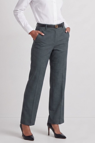 Pantaloni CALISTA effetto denim con tasche