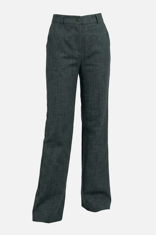 Pantaloni AIZAC effetto denim con tasche - immagine 2