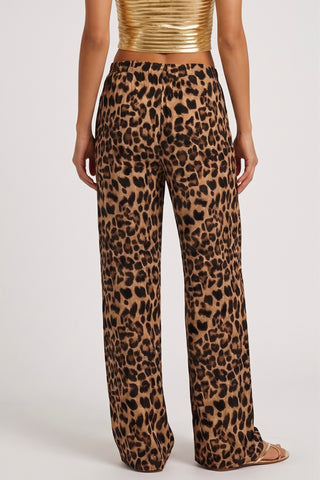 Pantaloni ODILE fantasia Leopard - immagine 4