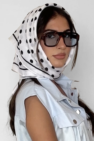 Foulard donna TRISTAN in viscosa con chiusura a calamita