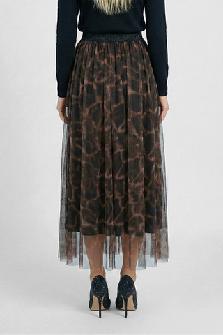 MERCI polka dot tulle skirt with elasticated waist bodice