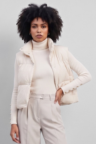 Piumino smanicato donna FREJA