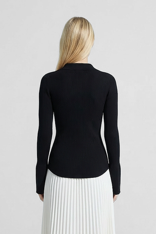 Cardigan SIDONIE con maniche lunghe svasate