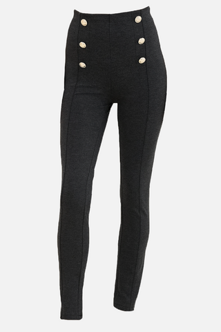 Leggings AMBLEON con bottoni dorati SuperFit