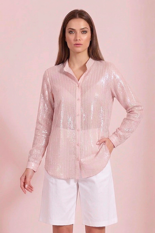 Camicia FABIAN a righe in tessuto Lyocell
