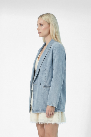 Giacca Over JASMINE in denim