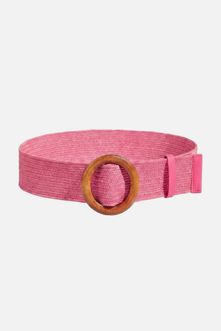 MARISOL cintura elasticizzata effetto raphia