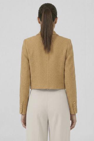 Giacca Blazer ALBA in tweed e bottoni dorati