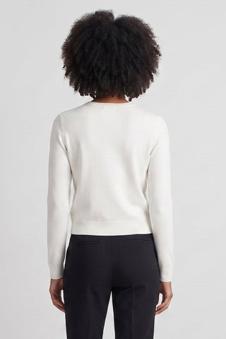 JUVINAS knitted cardigan with silver buttons