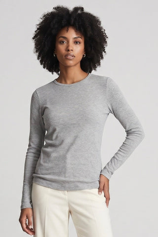 Maglia a costine MALIA m/l in cotone (NATHALIE) - immagine 2