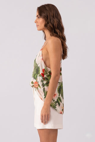 Top VALENTINE stampa tropicale - immagine 4