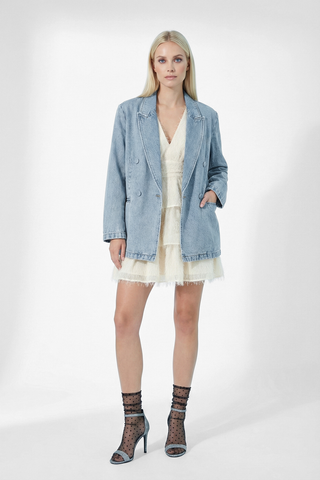 Giacca Over JASMINE in denim