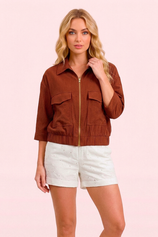 Lightweight jacket m/m MADISON with zip