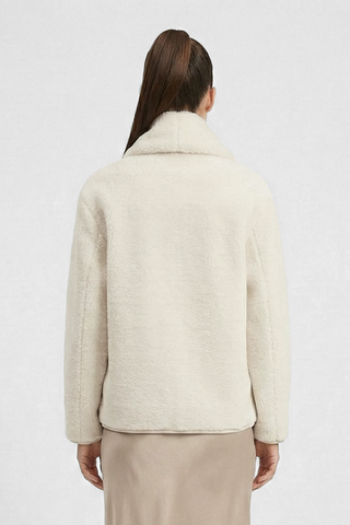 ALBON jacket with integrated scarf collar