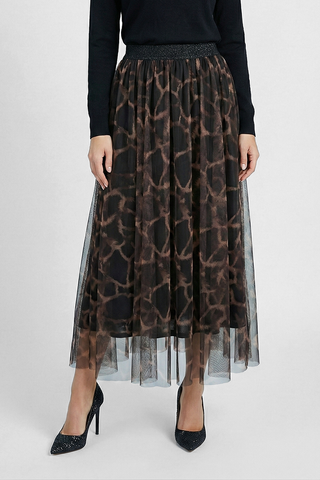 MERCI polka dot tulle skirt with elasticated waist bodice