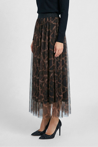 MERCI polka dot tulle skirt with elasticated waist bodice